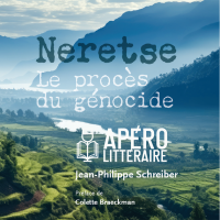 Apéro littéraire, nereste, le procès du génocide, jean-philippe schreiber, philosophie, maison de la laïcité de charleroi, ml charleroi, charleroi